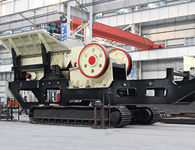 Crawler Type Mobile Jaw Crusher