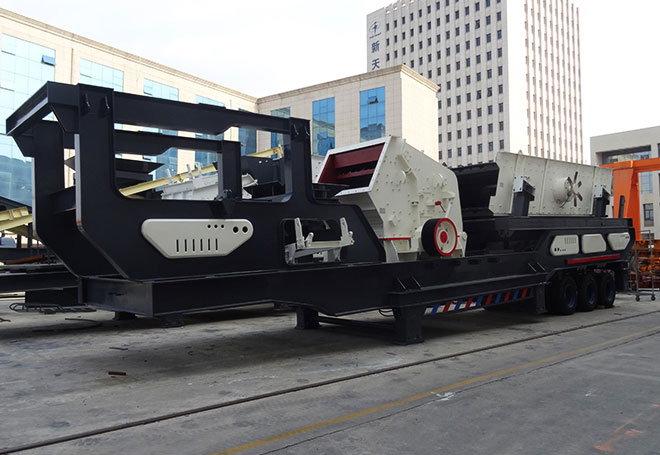 Mobile impact crusher