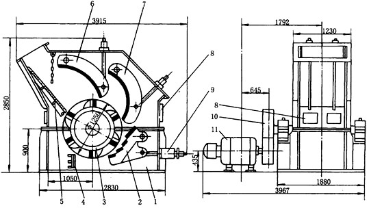 Single-stage crusher