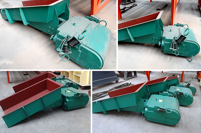 Electromagnetic vibrating feeder